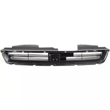 New Front Grille Assembly Black Plastic For 1996-1997 Honda Accord Ho1200135