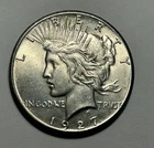 1927 PEACE DOLLAR BU