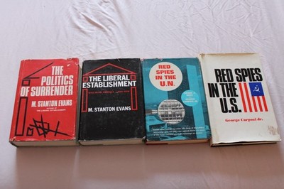 ''Red Scare'' Bundle, Vintage books By M. Stanton Evans and George Carpozi Jr.
