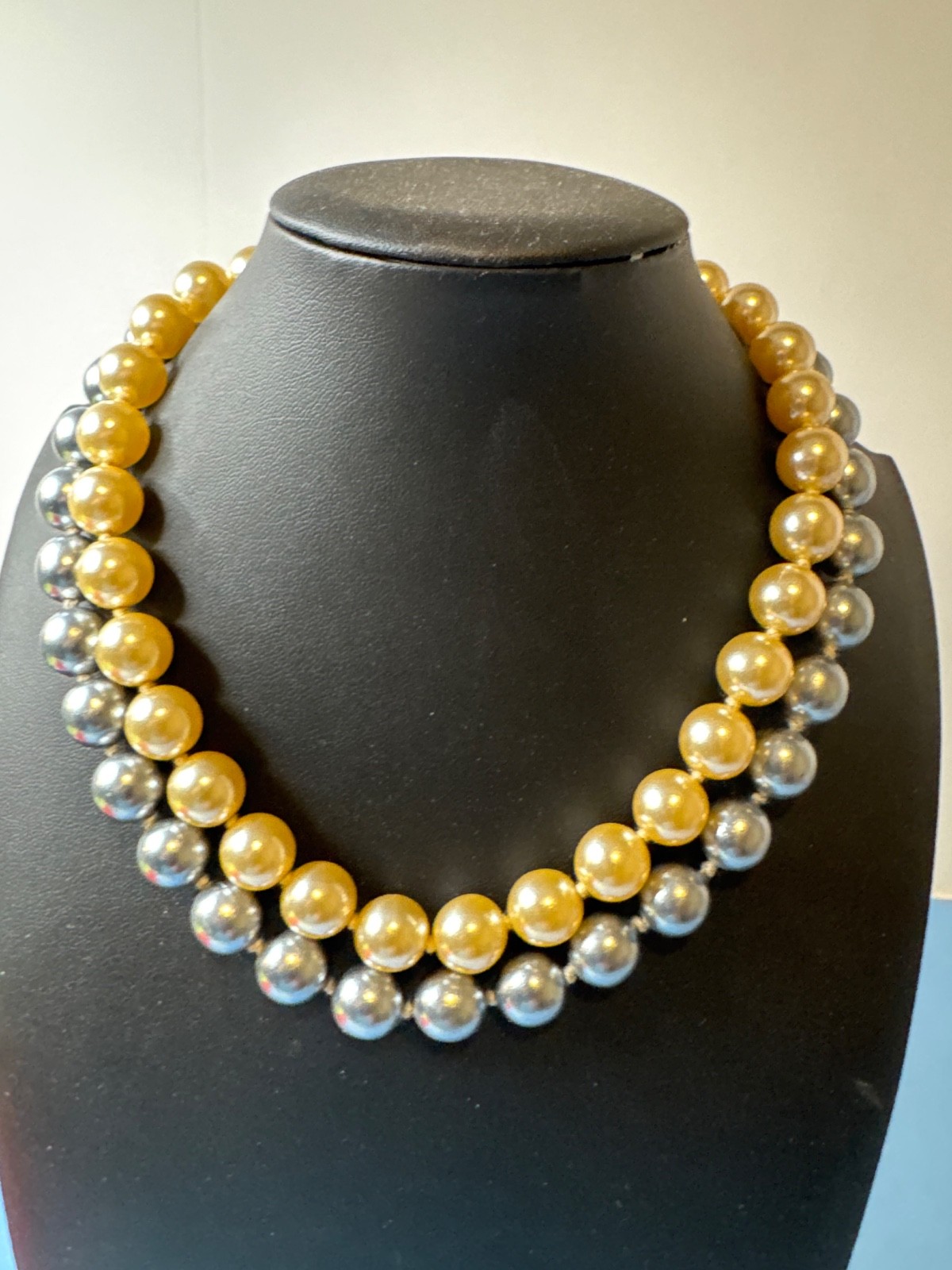 Vintage KJL Kenneth Jay Lane Multi Color Faux Pea… - image 10