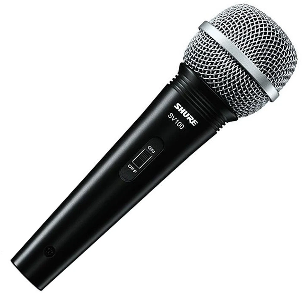 Shure SV100 Microfono per Voce con Cavo DJ e Karaoke