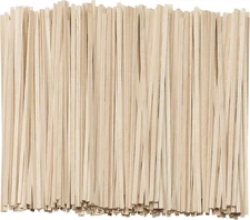 [1000 Count] 5 Inch Wooden Coffee Stirrers - Wood Stir Sticks