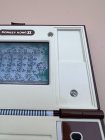 Vintage 1983 Nintendo Game & Watch Donkey Kong II 2 JR-55 Crystal Screen