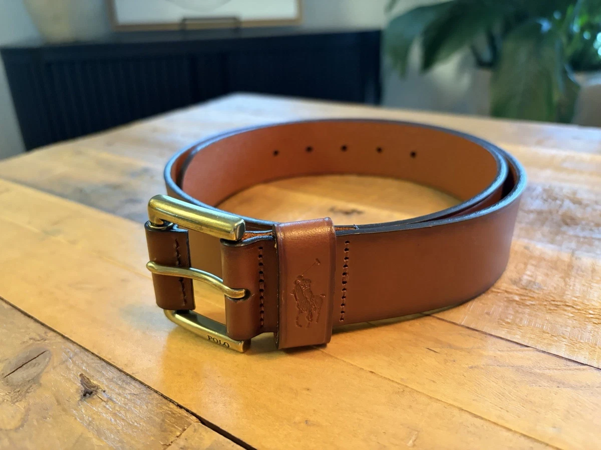 Polo Ralph Lauren Leather Brown Belts for Men for sale | eBay