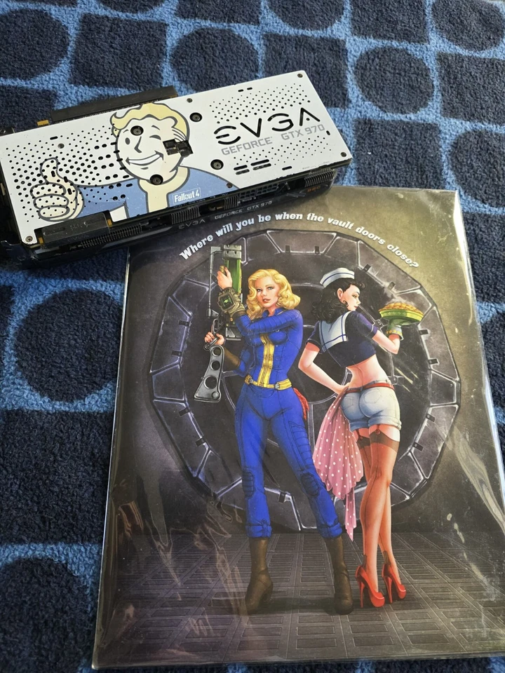 Fallout 4 Special Edition EVGA Nvidia GTX 970 SSC GPU Video Graphics Card - Image 2 of 4