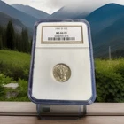 1941 -D Mercury Dime 10C NGC MS66 FB Full Bands 90% Silver Blast White