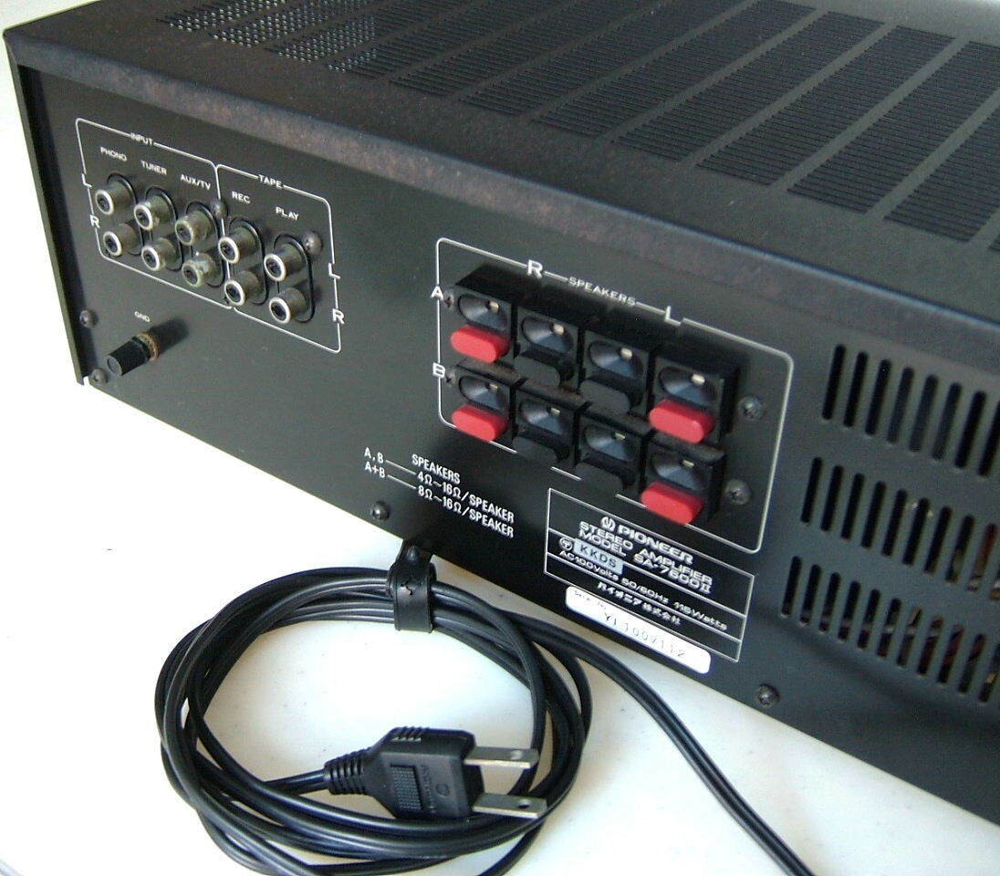パイオニア　ステレオアンプ　SA-7600 Pioneer Integrated Amplifier Sa-7600 Ypo Handing Possible | eBay
