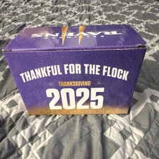 Ravens Purple Rising Ceramic Gravy Boat Purple Gold White Football Theme 2025