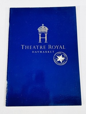 Theatre Royal Haymarket Der Baumeister Spielzettel handsigniert Alan Bates