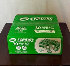 Crayola Crayons Classpack Multicolor 30 Boxes x 24 720 Total 