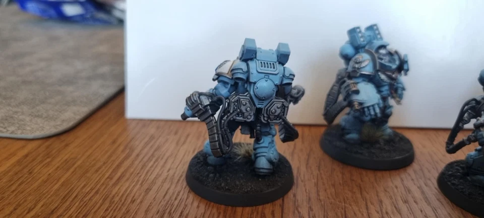 Space Marines  Aggressors X6  & Captain Warhammer 40k Blood angels Succesor - Image 2 of 4