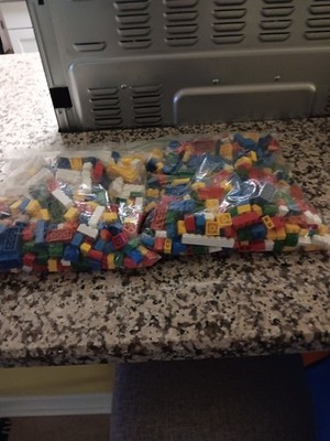 Three And A Half Pound Of Misc Lego Blocks