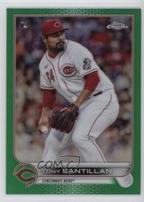 2022 Topps Chrome Green Refractor 97/99 Antonio Santillan Tony #193 2g8