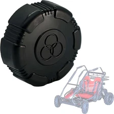 JMCHstore Vent Go kart Thread Gas Cap For Coleman KT196, Hammerhead GTS Black 