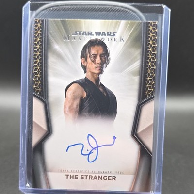 Topps Star Wars Masterwork Autograph Insert The Stranger Manny Jacinto #A-MJ