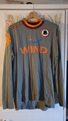 2012-13 Kappa AS Roma Goalkeeper Shirt / Long Sleeve Size XXL [2XL] GK Maglia