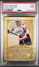 2024 Upper Deck Allure Doubloons Capitals Alex Ovechkin #DB-8 Case Hit PSA 9