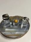 Lot Of Vintage Sterling Silver Mixed Size Rlngs With Stones  Men’s Rings ￼