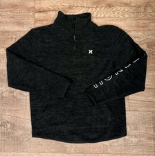 Boys Hurley Quarter Zip Pullover Size Medium 10/12