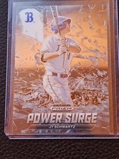 2021 Panini Prizm Draft Picks - Power Surge Silver Prizm #PS-JS JT Schwartz (RC)