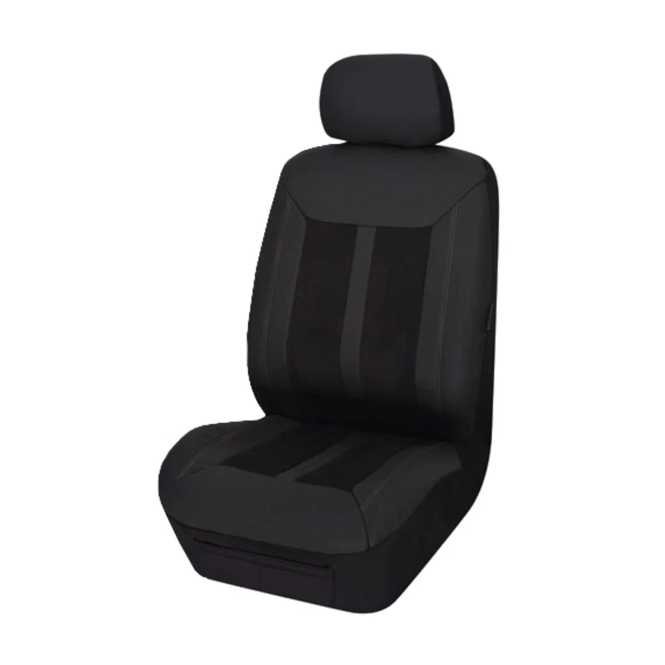 SINGLE PANELLED LEATHER LOOK SEAT COVER FOR ISUZU VEHICROSS — 第 2/2 张图片