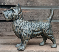GroßEr Hund Aus Gusseisen Nostalgie Antiklook Landhaus Tierfigur ❤Neu❤