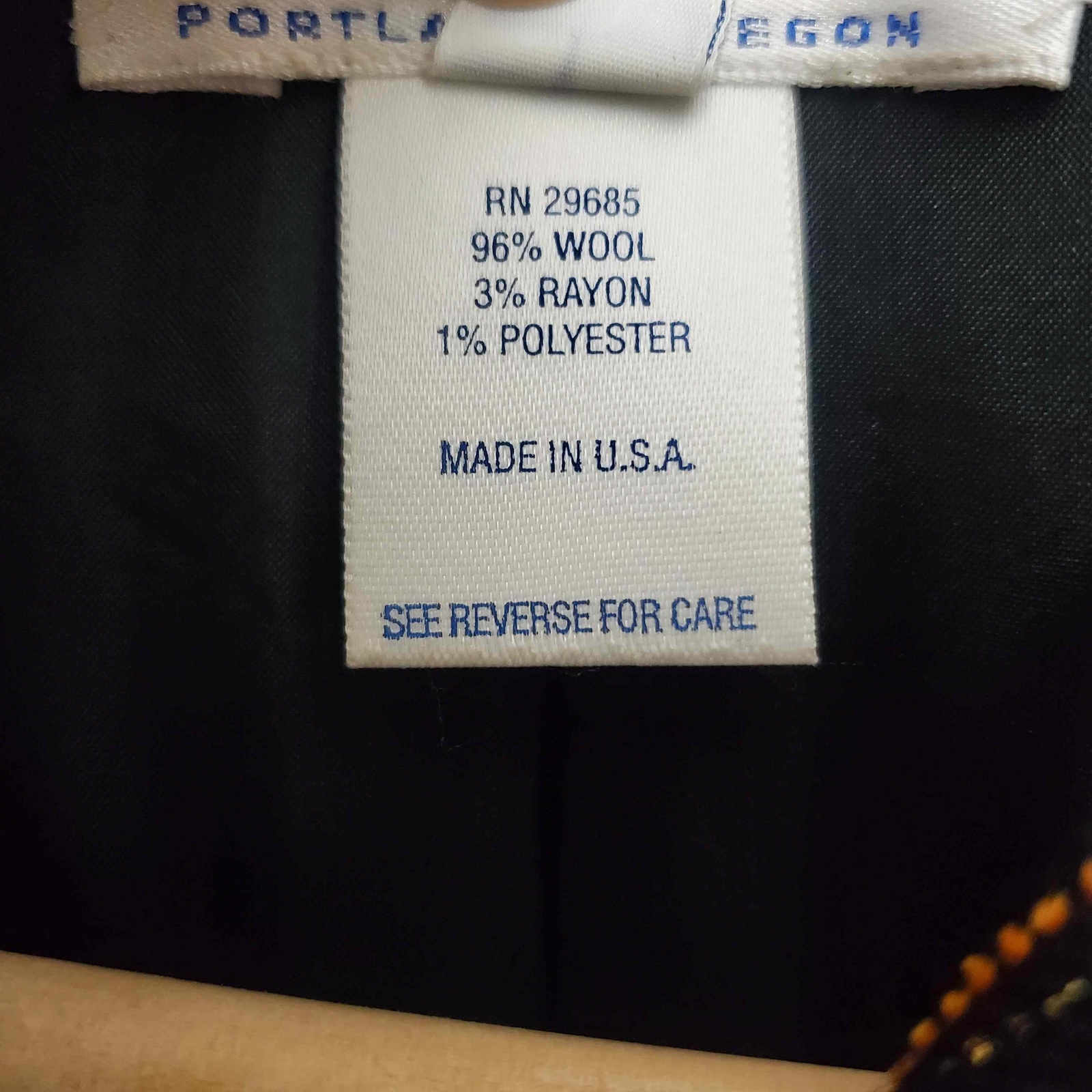 Pendleton Women's Wool Blend Button Black Blazer … - image 4