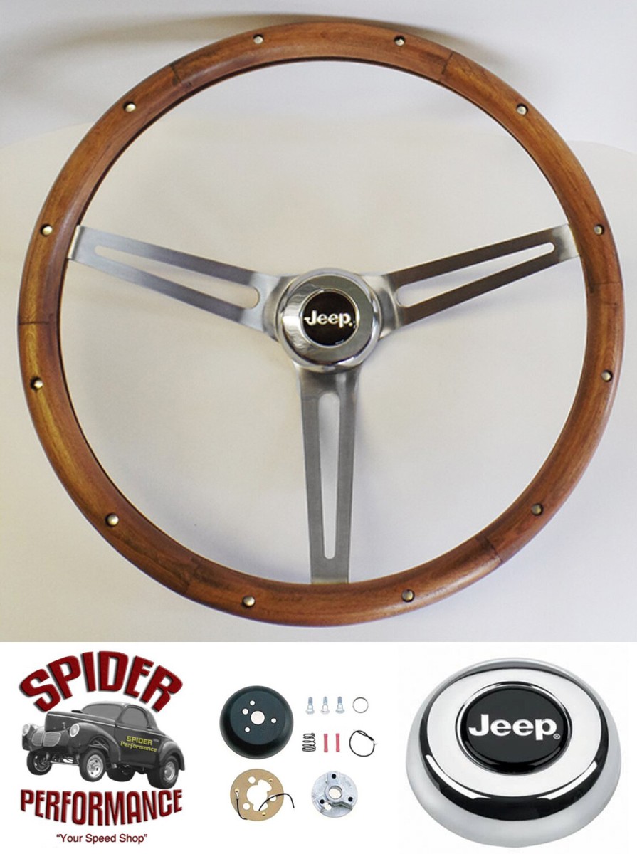 1976-1995 Jeep wood steering wheel 15