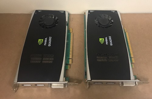 Lot 2 Dell Quadro FX 1800 768MB PCIE GDDR3 Video Card 0P418M @@@ - Picture 2 of 4