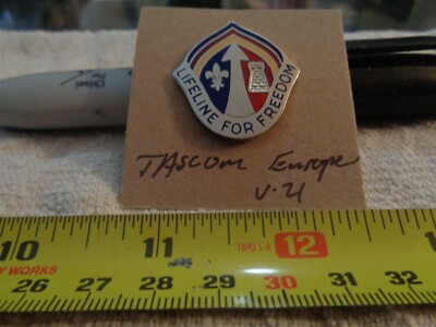 TASCOM Europe V-21 Unit Crest, DI, DUI (DRAW#E1)