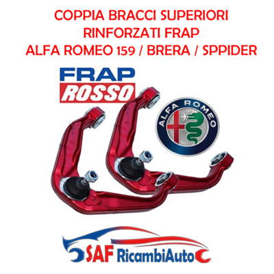 Paar Waffen Schwingend Verstärkt FRAP Line Rot Alfa Romeo 159 Brera Spider
