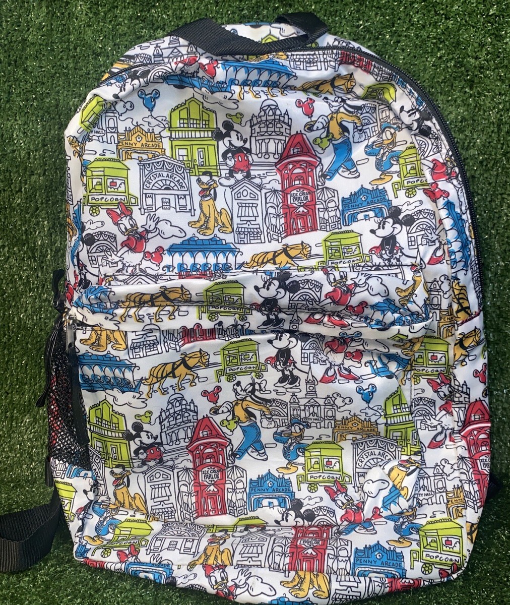 Disney Mickey and Friends Multicolor Backpack Amazon.com | Wondapop Disney Mickey Mouse and Friends 17  main image 4