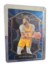 2020-21 Select Anthony Davis Concourse Retail Base Blue #45 Los Angeles Lakers