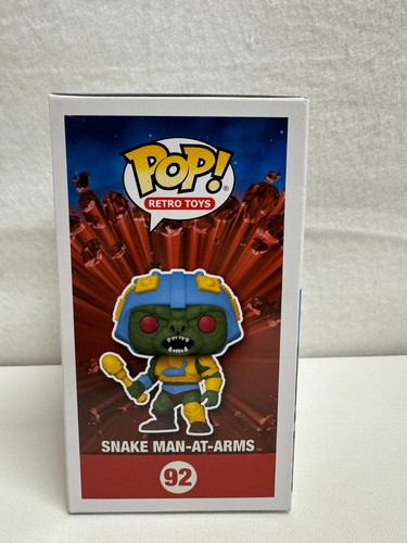 Funko Pop - #92 - Masters of the Universe - Snake Man-At-Arms - Specialty Series - Picture 2 of 6
