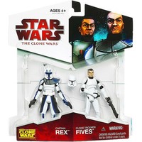 Star Wars: The Clone Wars Exclusive > Captain Rex & Clone Trooper Fives Actio... on sale Star Wars: The Clone Wars Exclusive > Captain Rex & Clone Trooper Fives Actio... on sale
