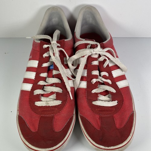 all red adidas samoa