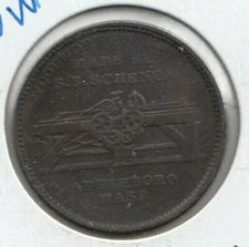 W. P. Haskins - Troy, NY - Hard Times Token   C9