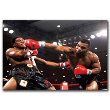 Mike Tyson - American Professional Heavyweight Boxer Art Hot FABRIC Poster N3301