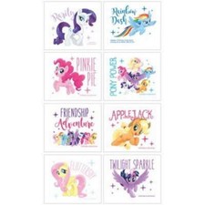 8 My Little Pony Tattoos Teacher Supply Favors Birthday Pinky Pie Rainbow 2