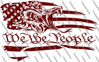 We The People,Faith Family Freedom,American Flag,Gadsden,Snake,1A,Custom Decal
