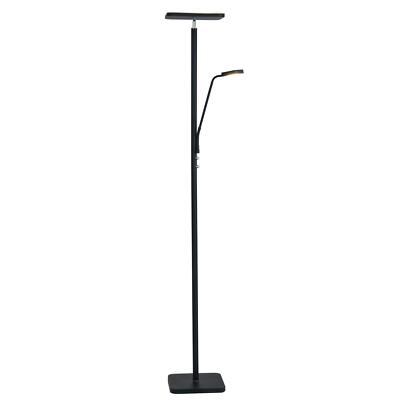Lite Source LED Torch/Reading Combo LAMP Black LED Panel 30W 5W LS-83356BLK