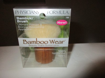 Physicians Formula Bamboo Wear Bambuki Brush Powder Bronzer NEW