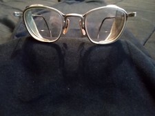 Antique 1920's Driving Work Safety Goggles Glasses American Optical