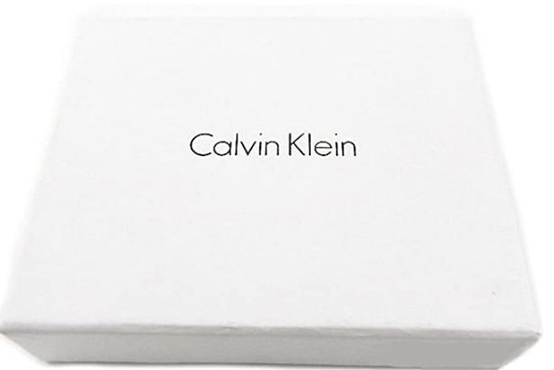 Calvin Klein Men Genuine Leather Slim Bifold Wallet RFID 