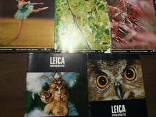 LEICA FOTOGRAPHIE English Edition 5 Issues MAGAZINES of Photographs, 1972 1973