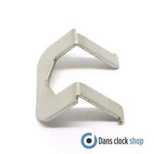 UTS German Silver Metal Clock Hanger Hanging Hook Clip Bracket For Wall Display