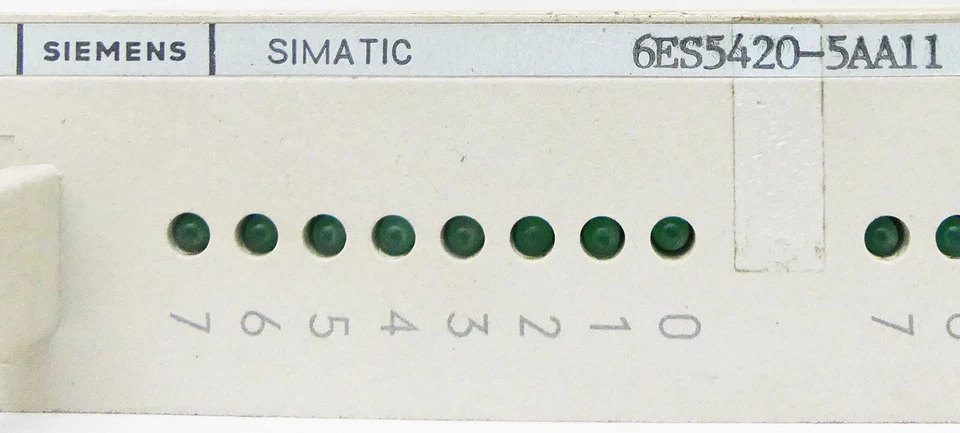 SIEMENS SIMATIC S5 6ES5420-5AA11 6ES5 420-5AA11 Digitaleingabe -gebraucht- - Bild 3 von 4