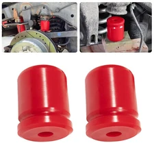 1-1304 Polyurethane Rear Bump Stops for 2007-2018 Jeep Wrangler JK/JKU (Red)