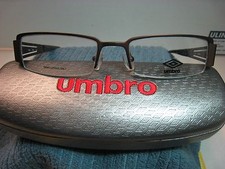 UMBRO  EYEGLASSES FRAME U905  BROWN   52-18-135  DEMO   WITH CASE AUTHENTIC