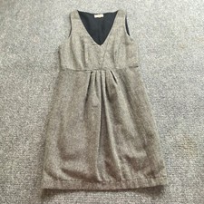 Silence + Noise Dress Women’s 4 Gray Tweed Office Career Classic Minimalist Work